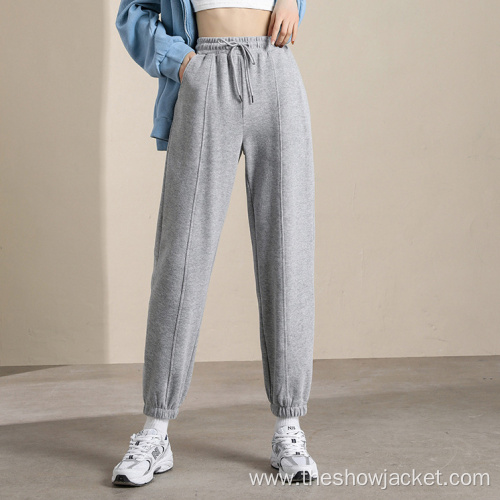 2021 Hot Sales Women's grey sweat pants wholesales